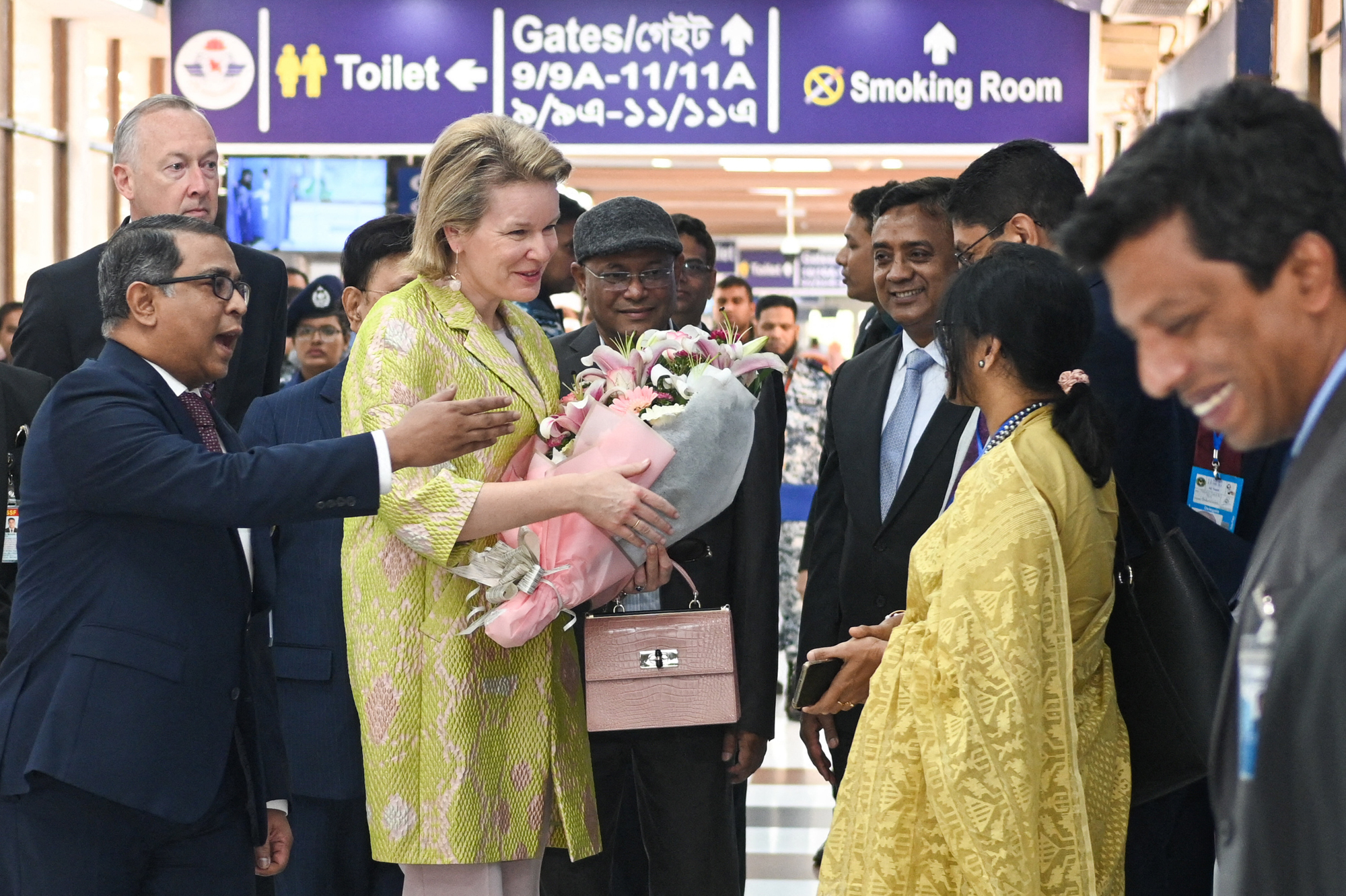 La reine des Belges Mathilde est au Bangladesh, au nom de l’ONU