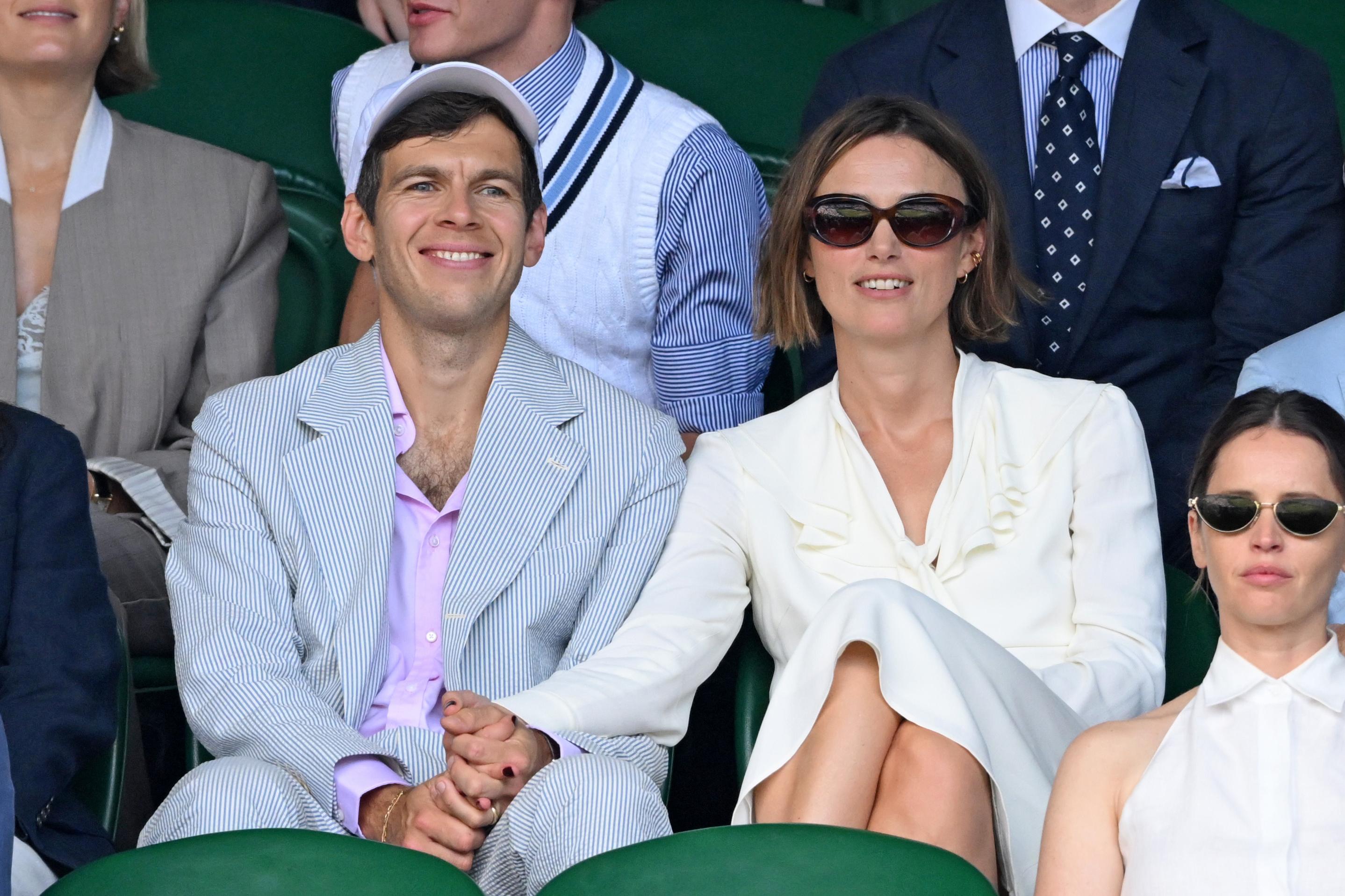 A Wimbledon, les si chics Keira Knighley et James Righton font oublier les rumeurs de divorce